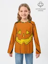 Детский лонгслив / Костюм тыквы / Halloween