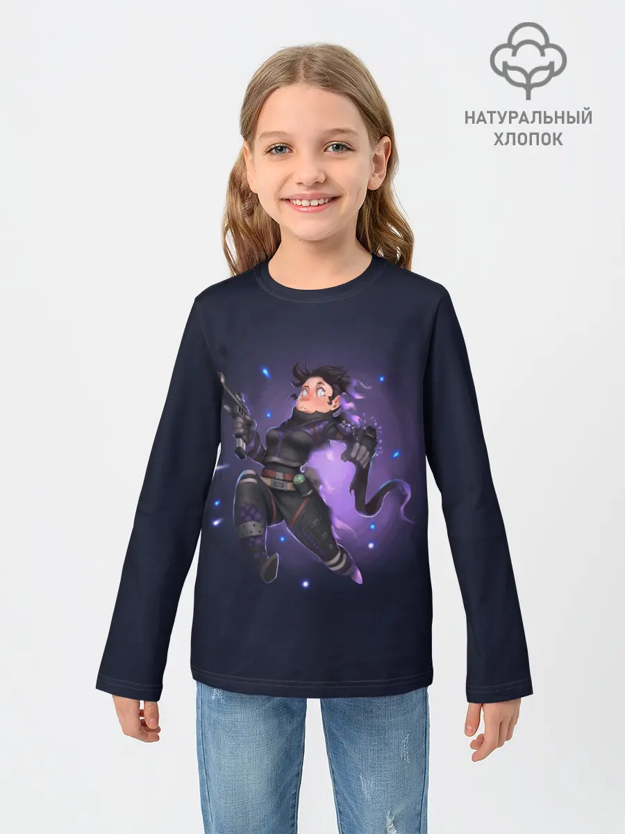 Детский лонгслив / Межпространственный боец