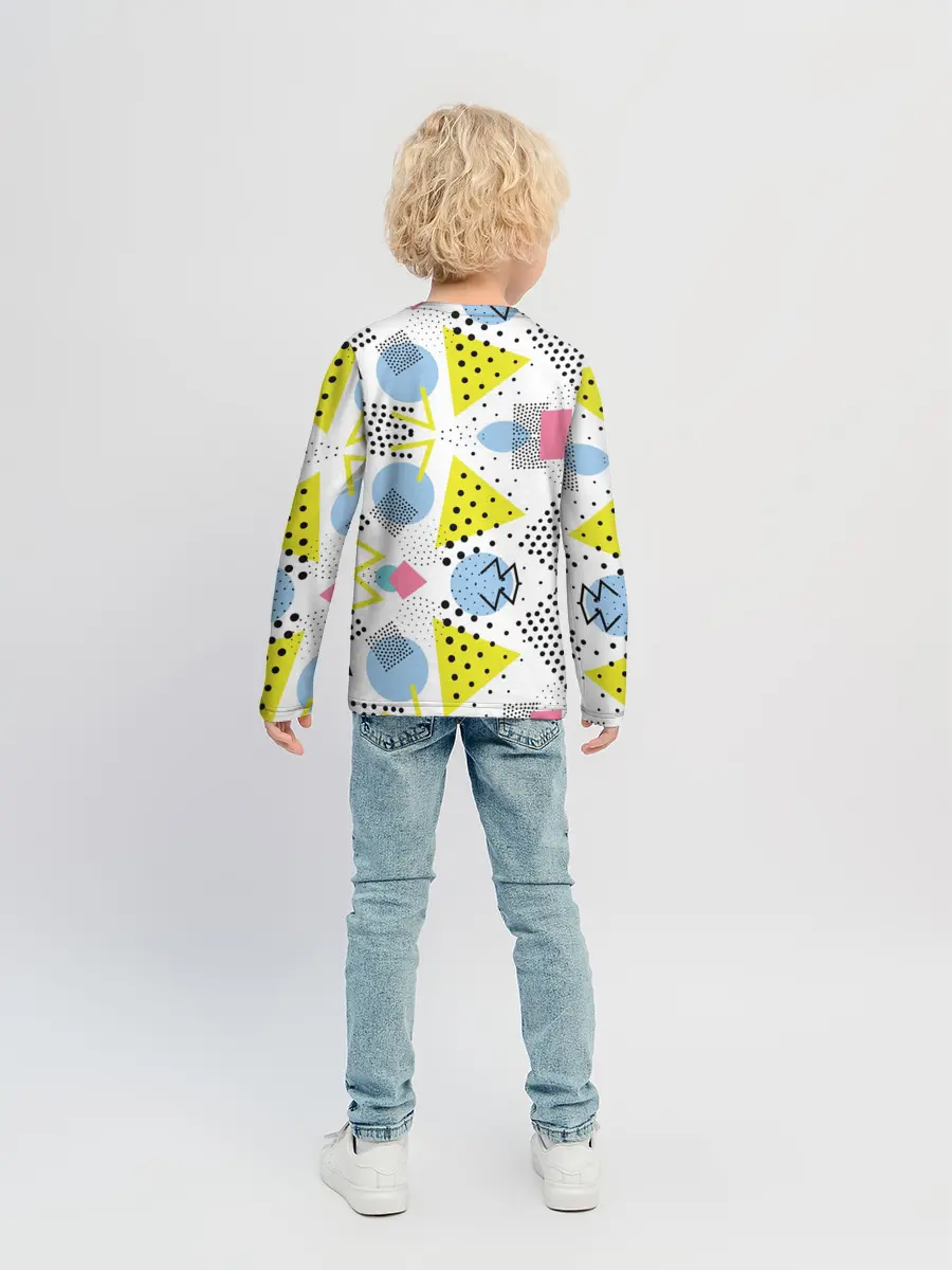 Детский лонгслив / свежее дыхание