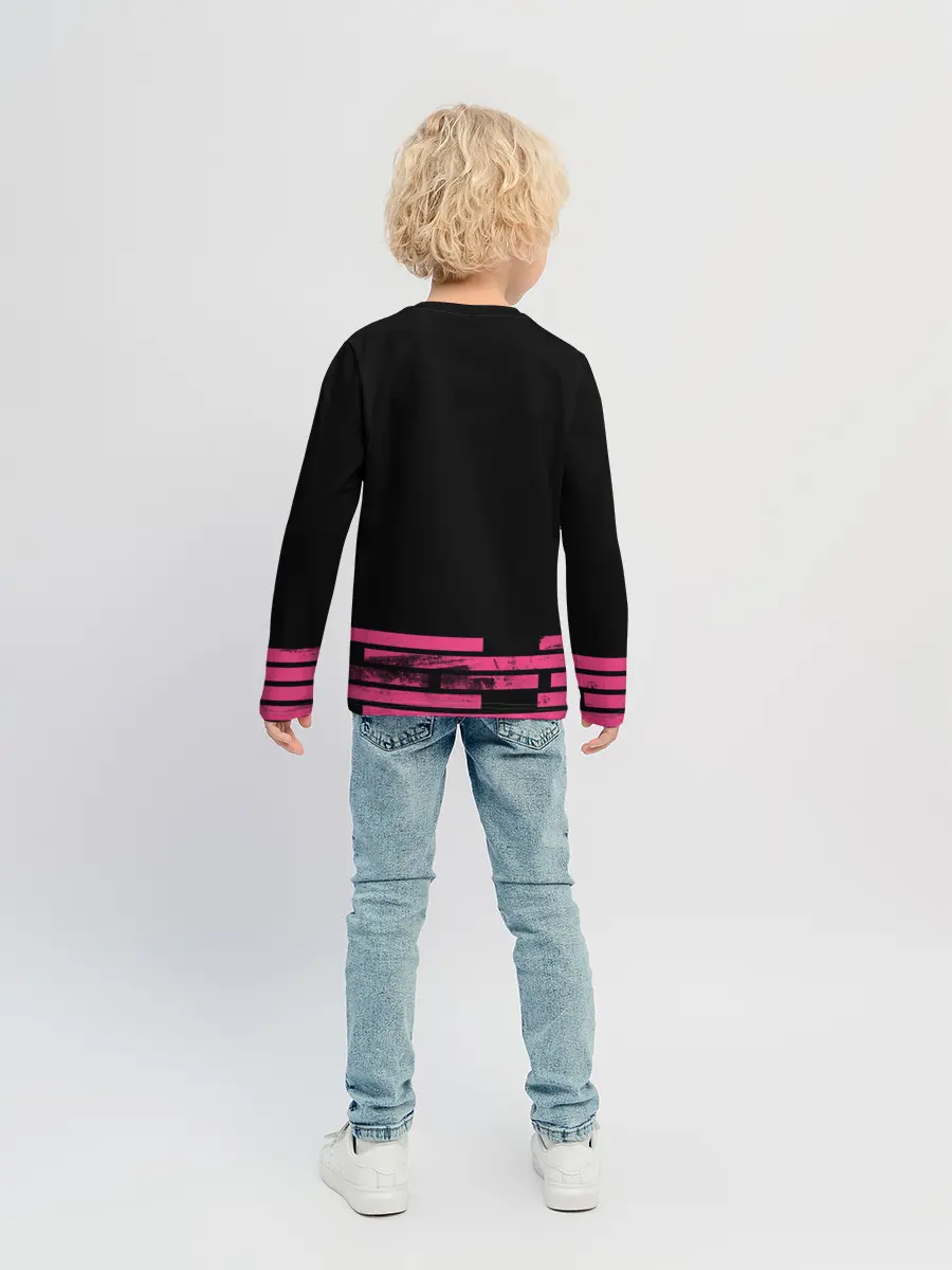 Детский лонгслив / SQUID GAME [ALL LOGO]