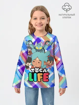 Детский лонгслив / Toca Boca | Тока Бока