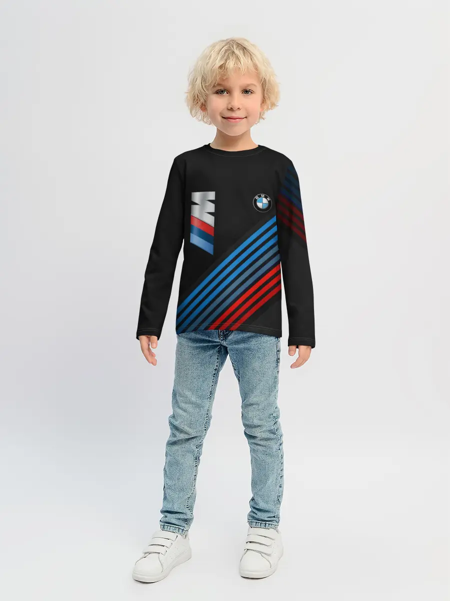 Детский лонгслив / BMW STRIPE