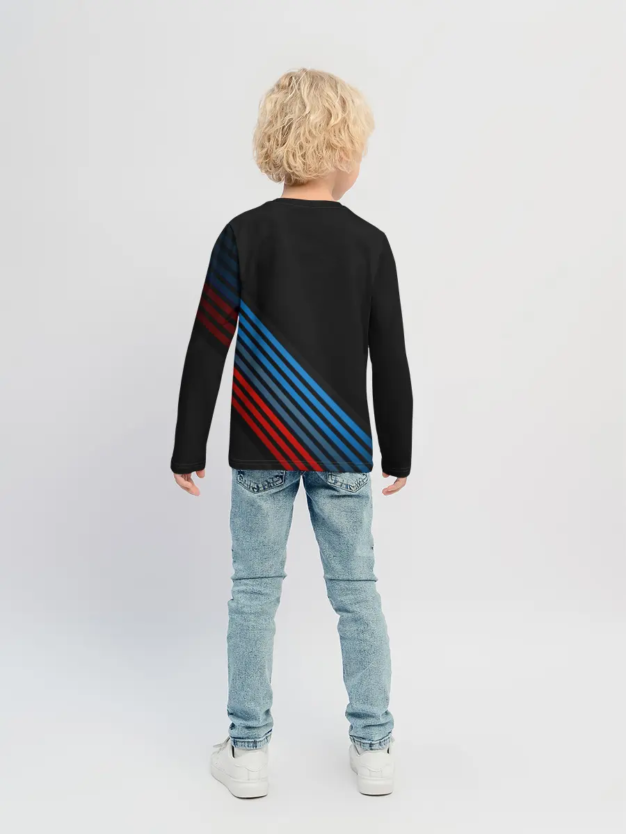 Детский лонгслив / BMW STRIPE