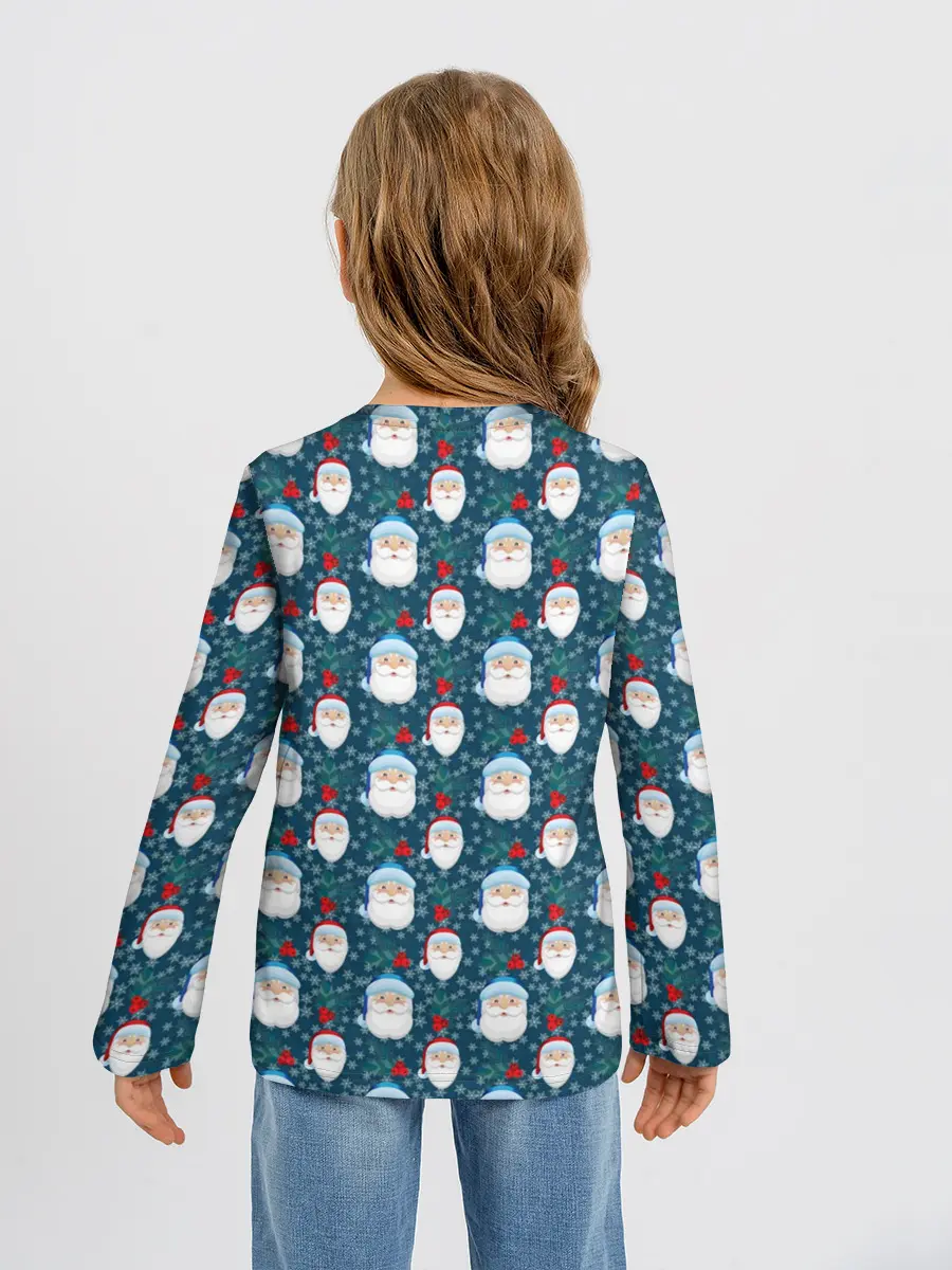 Детский лонгслив / Новый Год