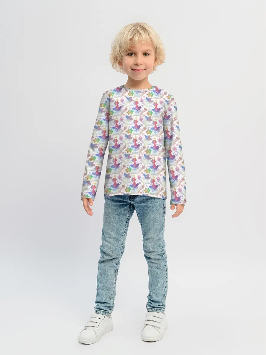 Детский лонгслив / Merry Christmas