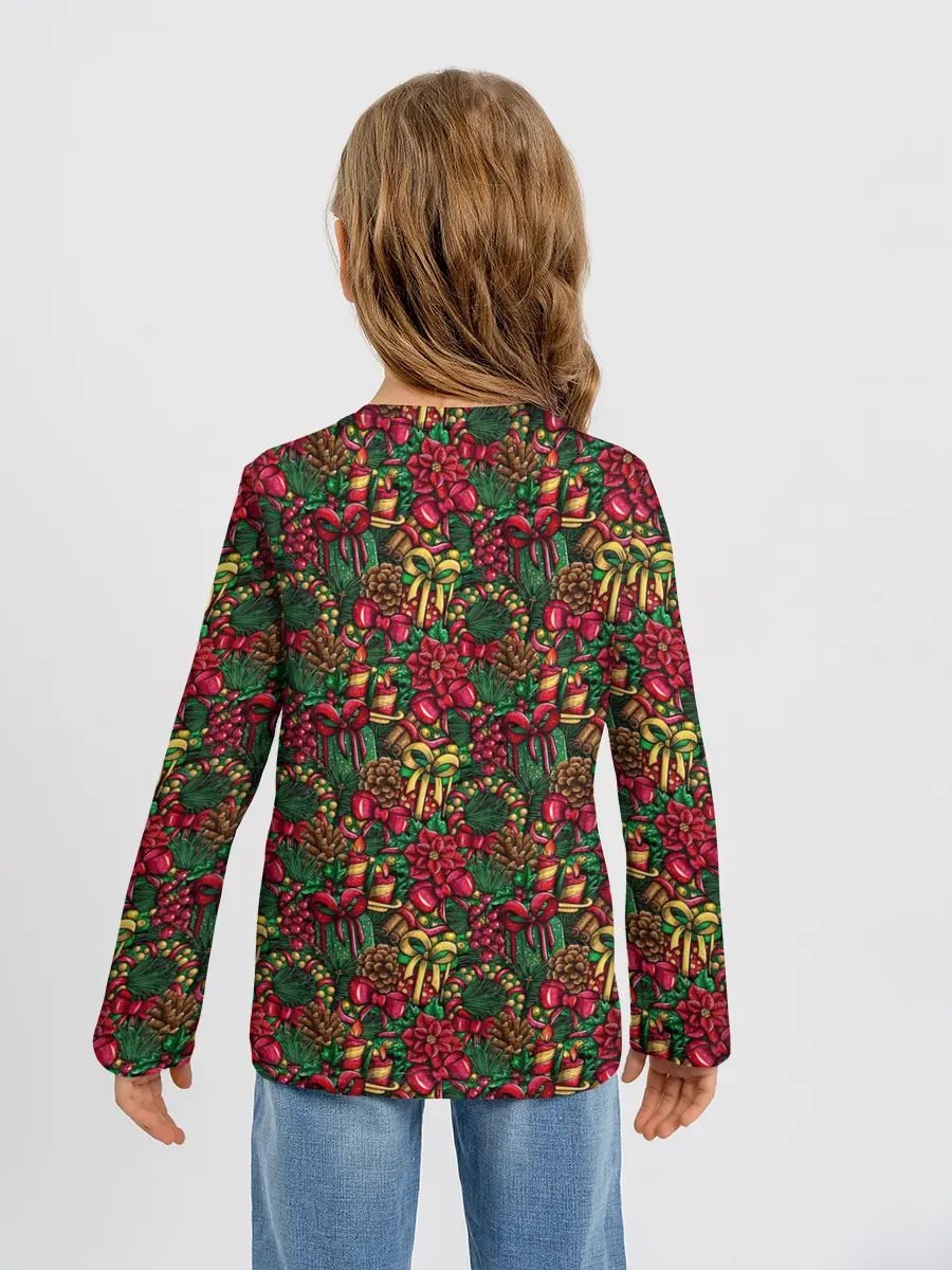 Детский лонгслив / Merry Christmas