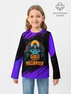 Детский лонгслив / ВЕДЬМА КОЛДУЕТ НАД ТЫКВОЙ