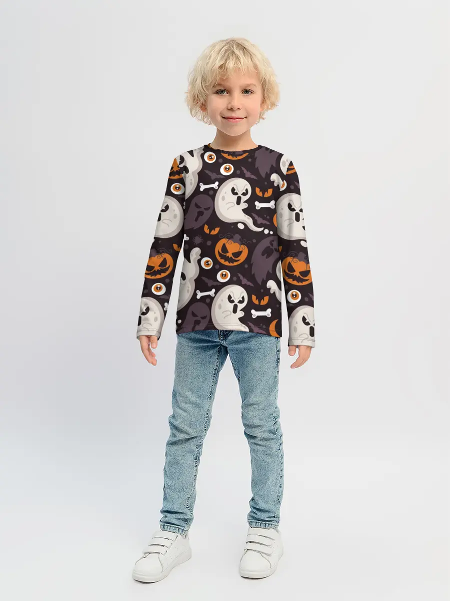 Детский лонгслив / Мрачный праздник