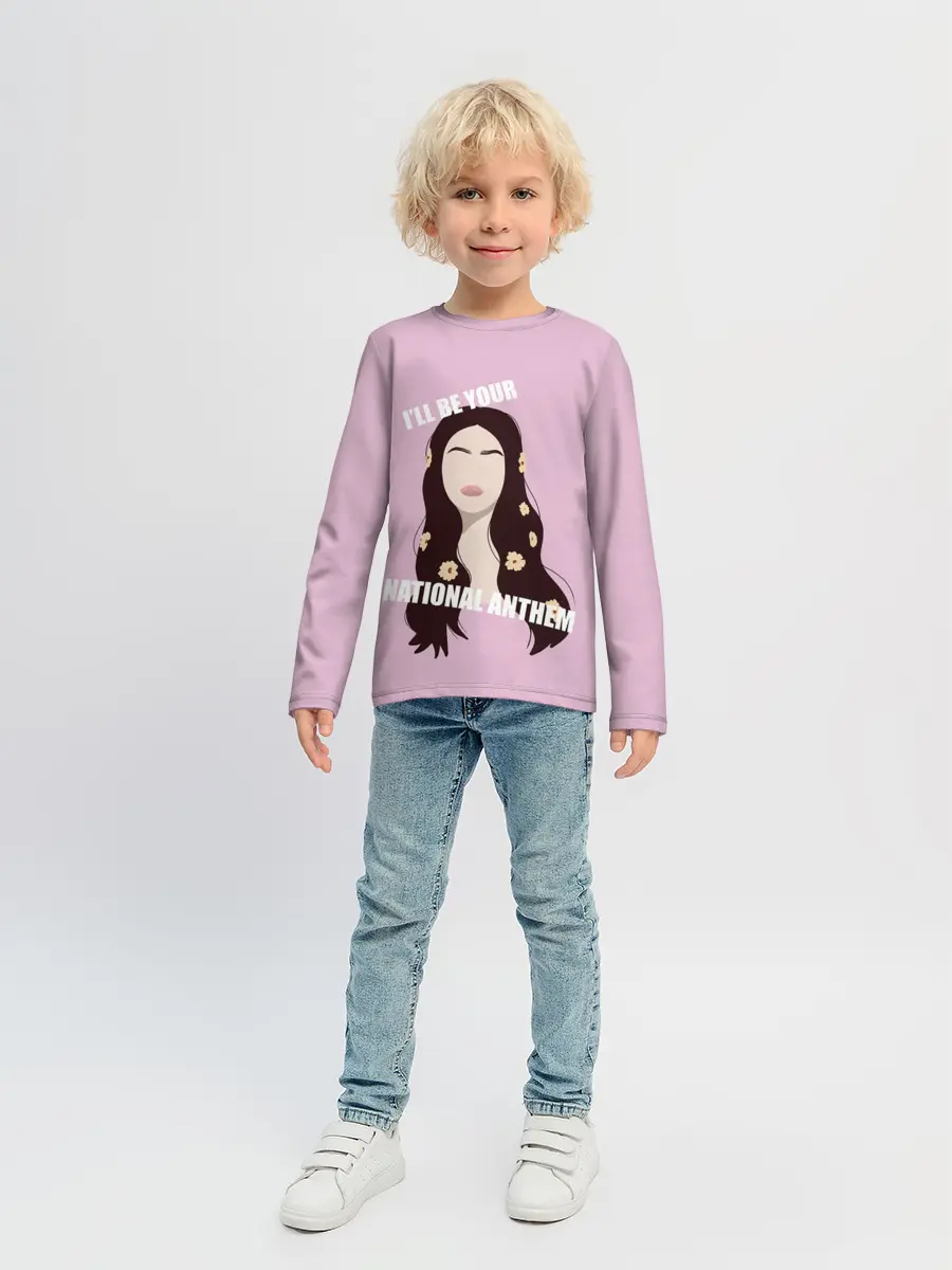 Детский лонгслив / National anthem