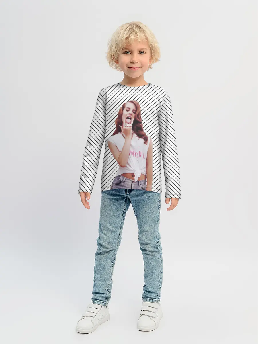 Детский лонгслив / Дерзкая Лана