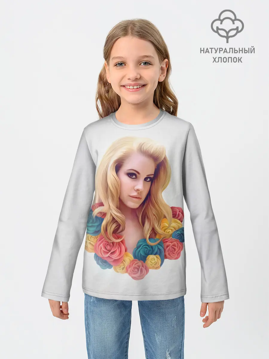 Детский лонгслив / Взгляд Ланы