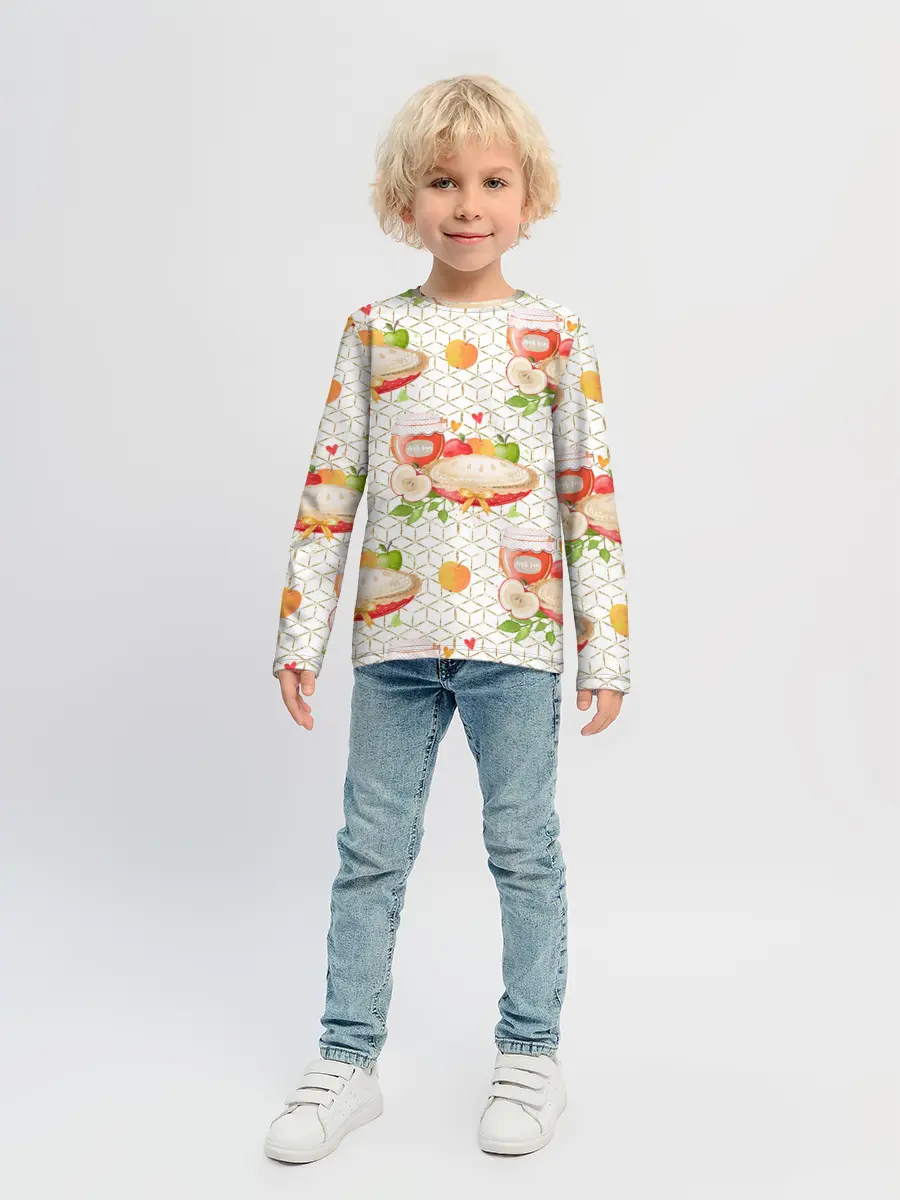 Детский лонгслив / Яблочный пирог