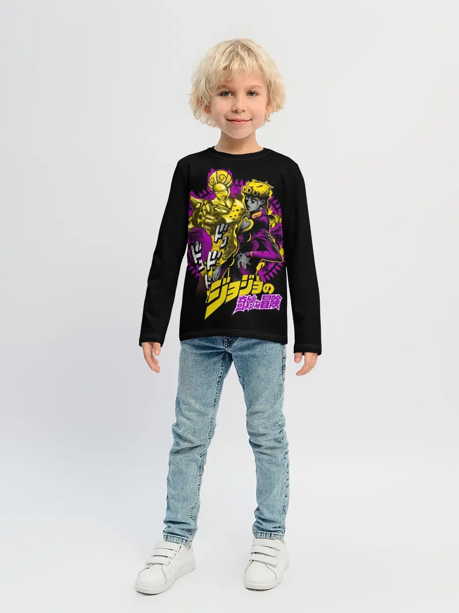 Детский лонгслив / Джорно Джованна - JoJos Bizarre Adventure