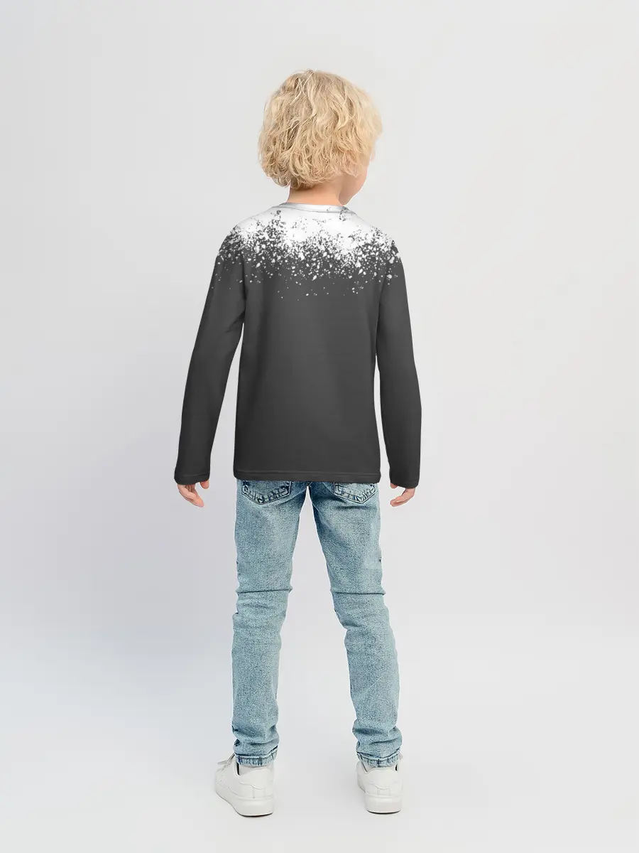 Детский лонгслив / КТО КРЕСТ | ИГРА В КАЛЬМАРА