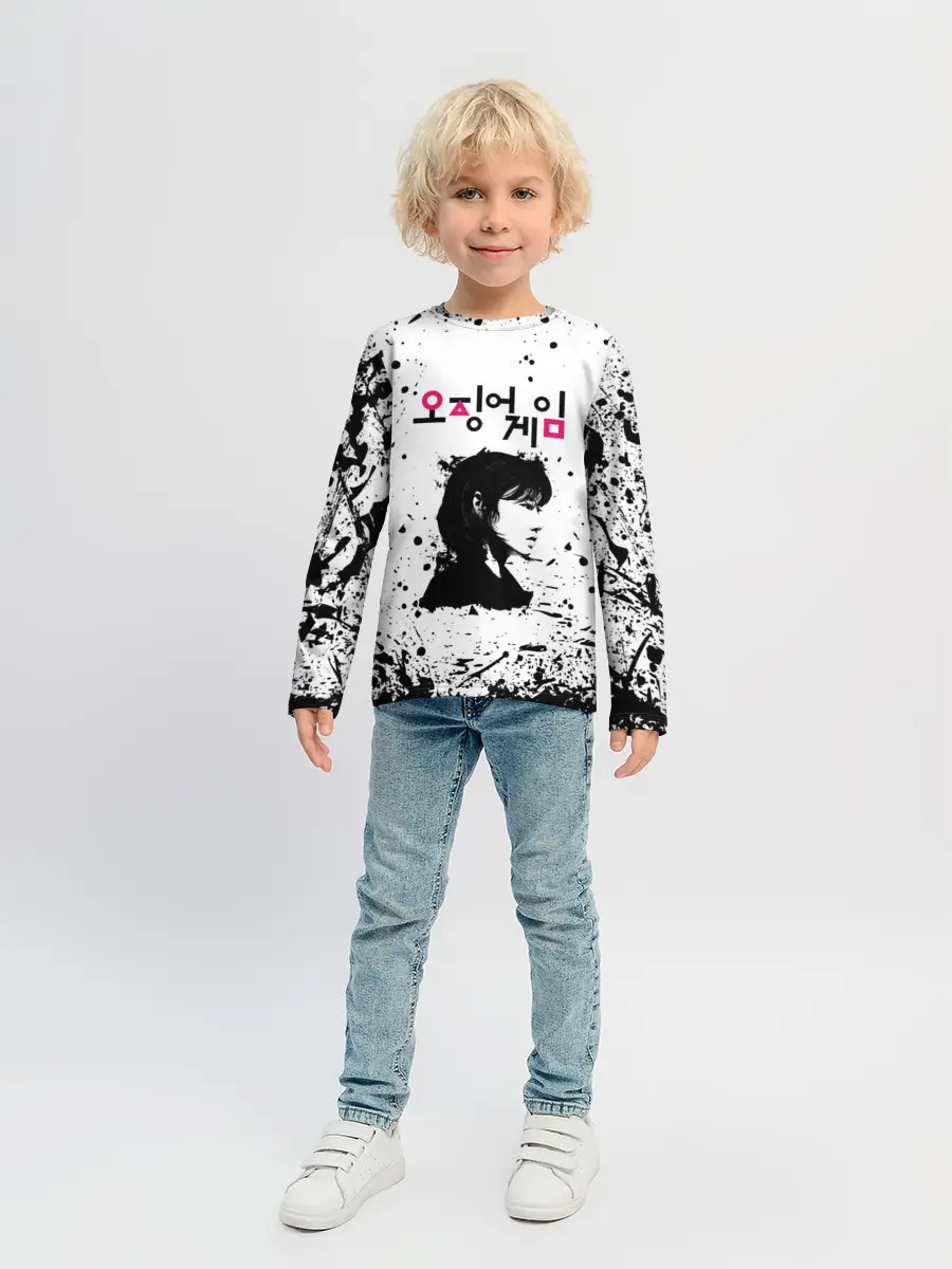 Детский лонгслив / 067 | Кан Сэ Бёк | Чон Хо Ён