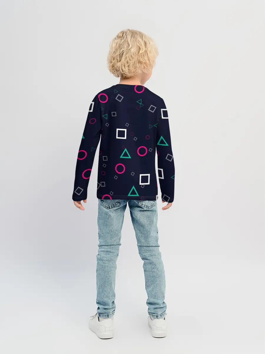 Детский лонгслив / 456 | ФИНАЛ | ИГРА В КАЛЬМАРА