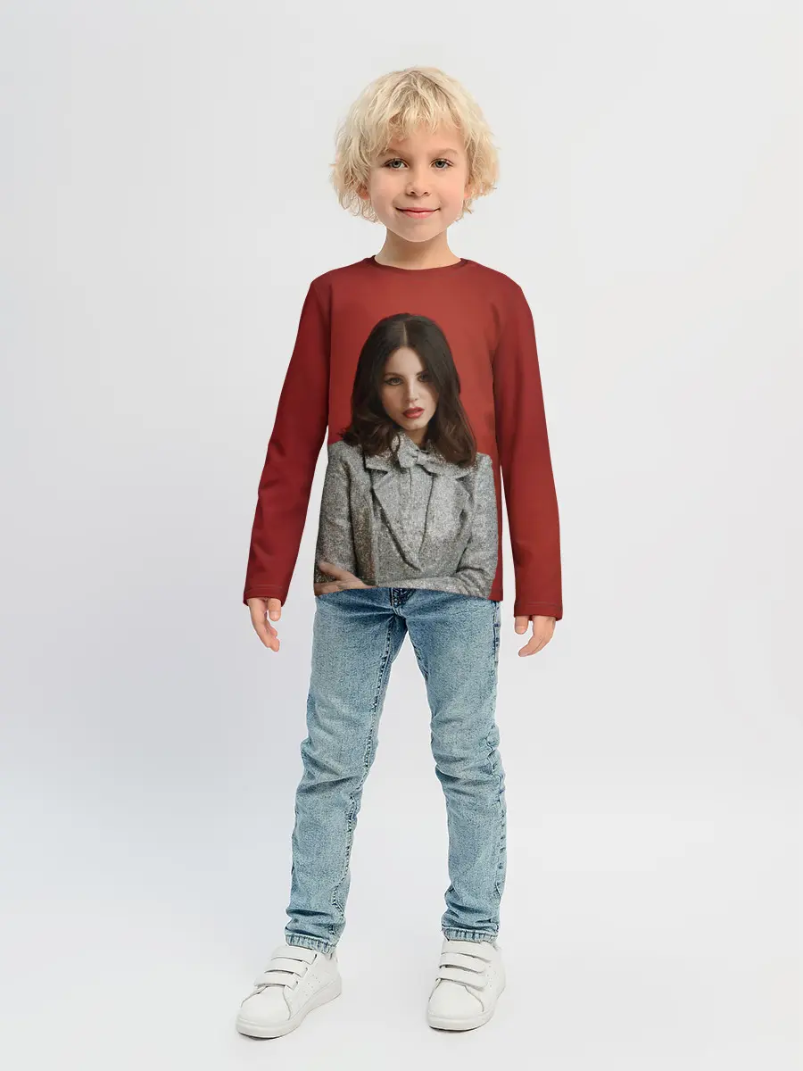 Детский лонгслив / Горячая Лана