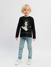 Детский лонгслив / Black beauty