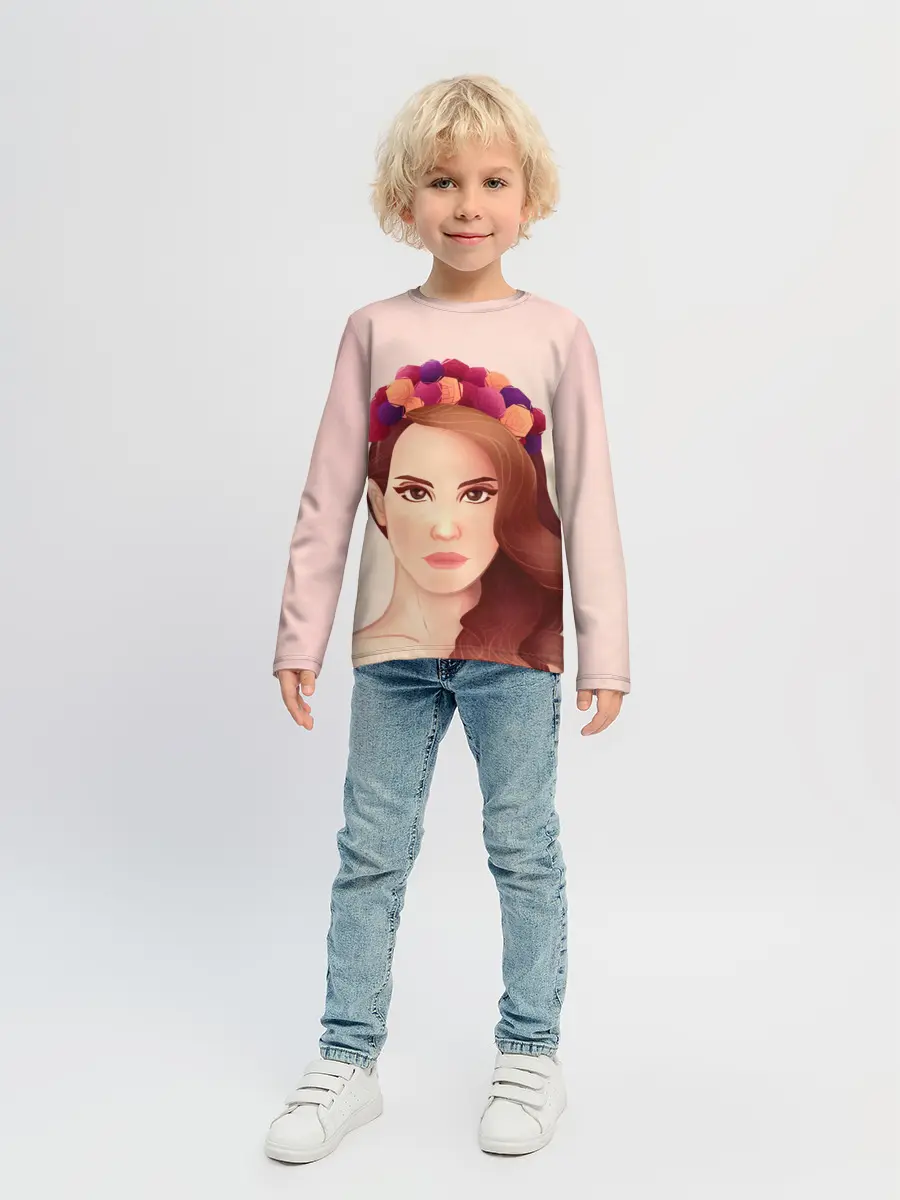 Детский лонгслив / Painted Lana