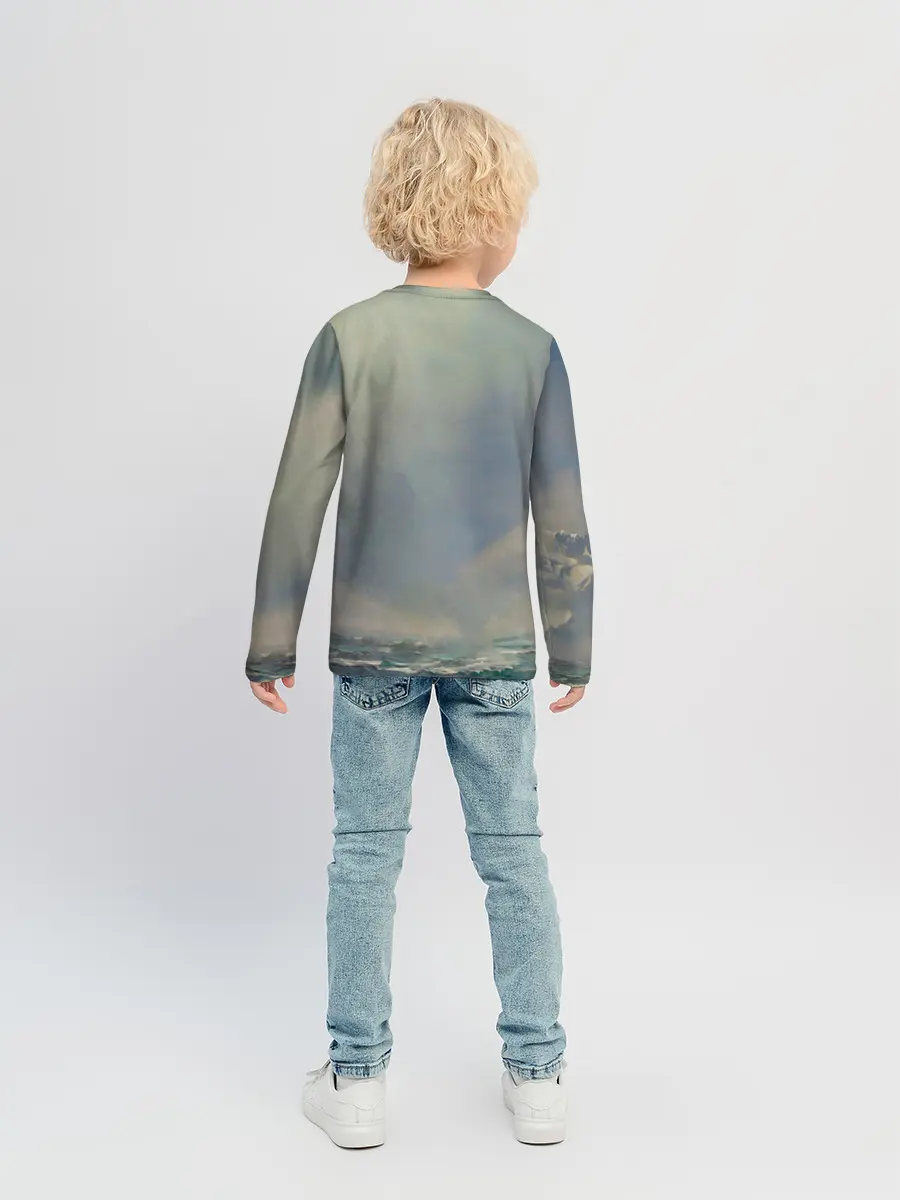 Детский лонгслив / ВМФ Военно-Морской Флот