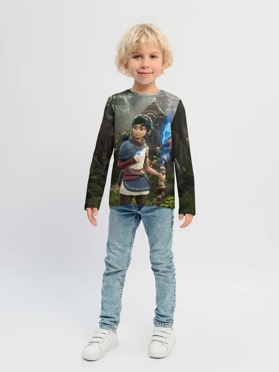 Детский лонгслив / Кена и Мост Духов