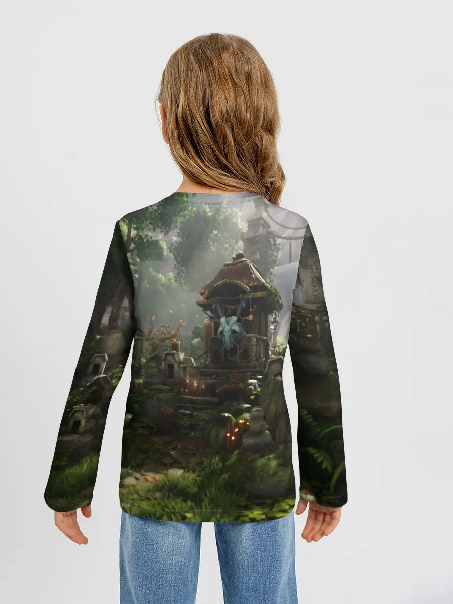 Детский лонгслив / Кена и Мост Духов