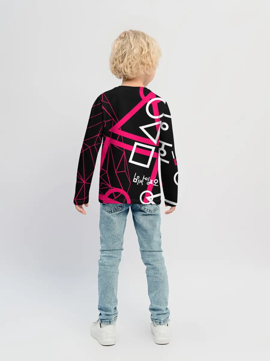 Детский лонгслив / Игра в кальмара