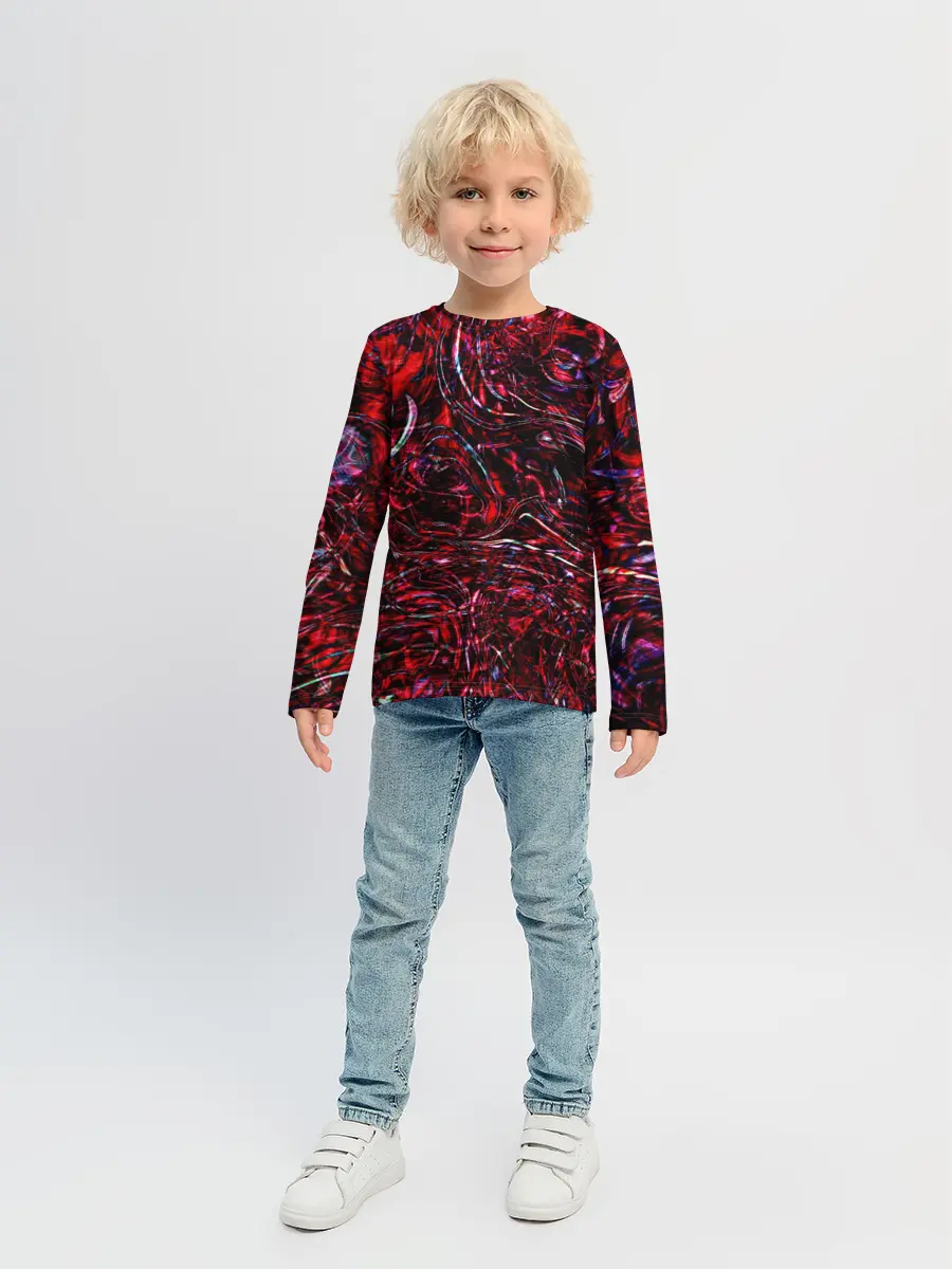 Детский лонгслив / Просто подумай / just think