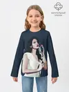 Детский лонгслив / Лана с микрофоном