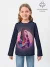 Детский лонгслив / Лана под водой