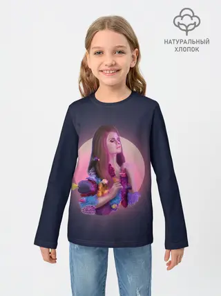 Детский лонгслив / Лана под водой