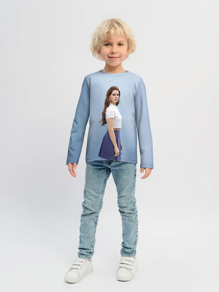 Детский лонгслив / Красивая Лана