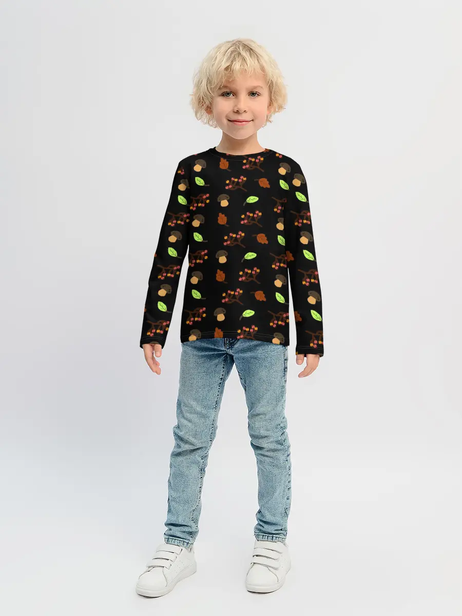 Детский лонгслив / AUTUMN MOTIFS