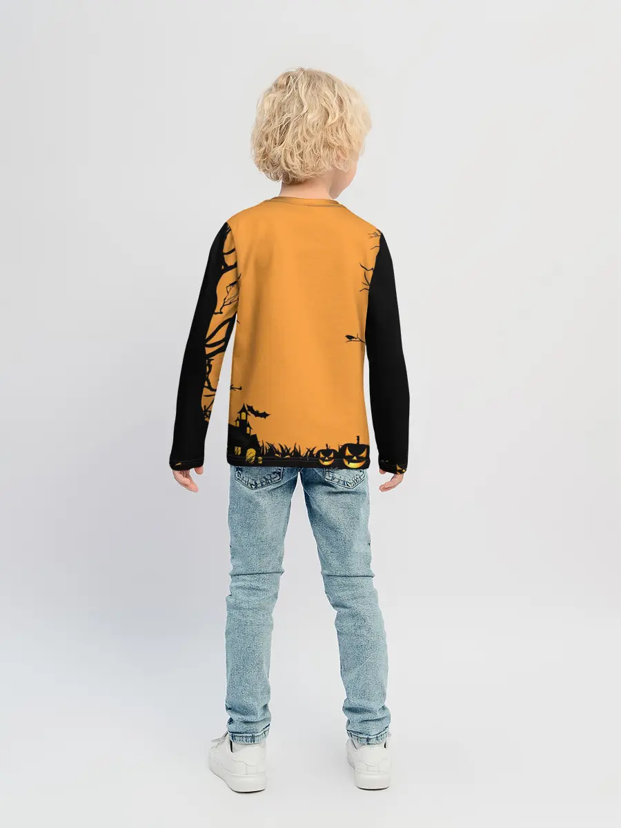 Детский лонгслив / Halloween Freddy Blood