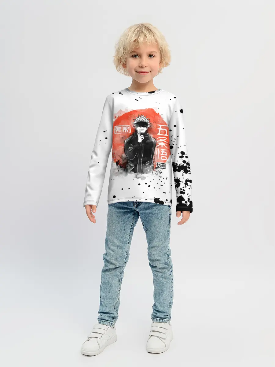 Детский лонгслив / Satoru Jujutsu Kaisen