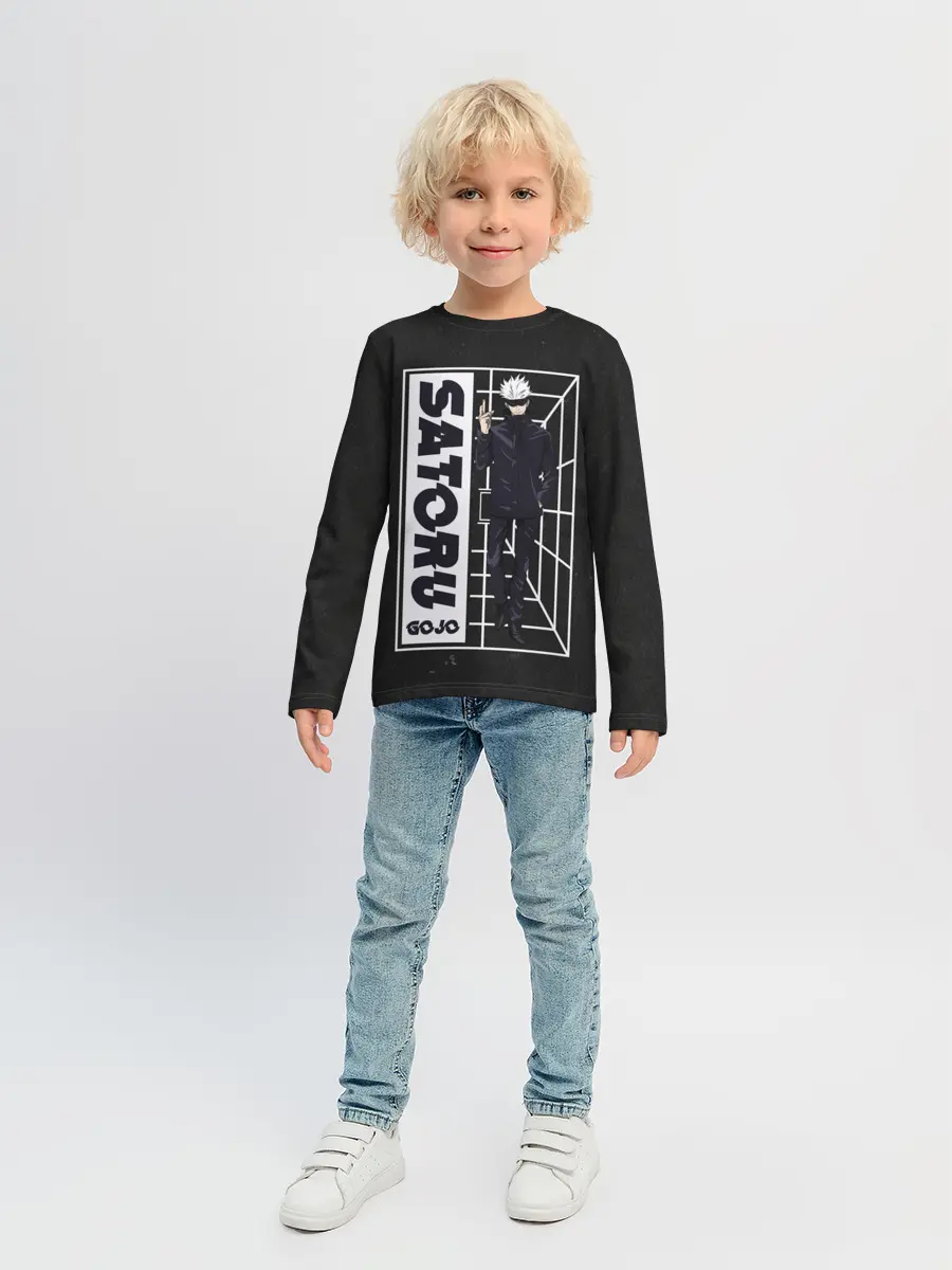 Детский лонгслив / SATORU GOJO Jujutsu Kaisen