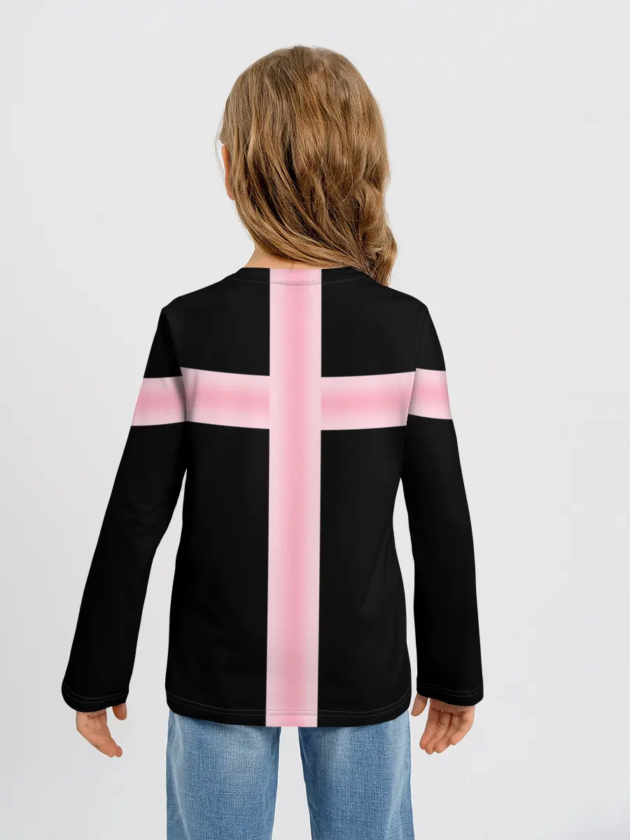 Детский лонгслив / ИГРА В КАЛЬМАРА, ДИЗАЙН ГРОБА