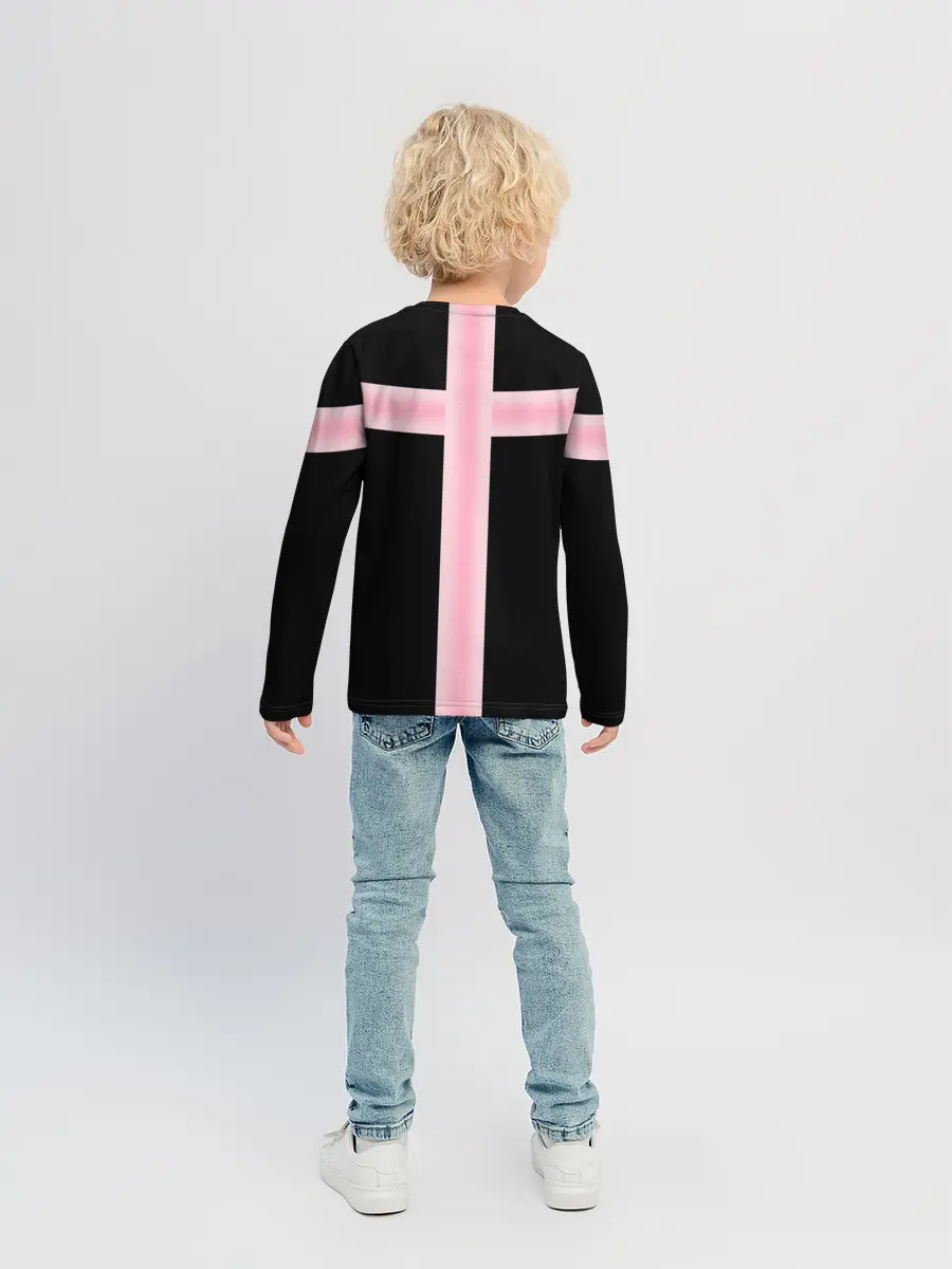 Детский лонгслив / ИГРА В КАЛЬМАРА, ДИЗАЙН ГРОБА