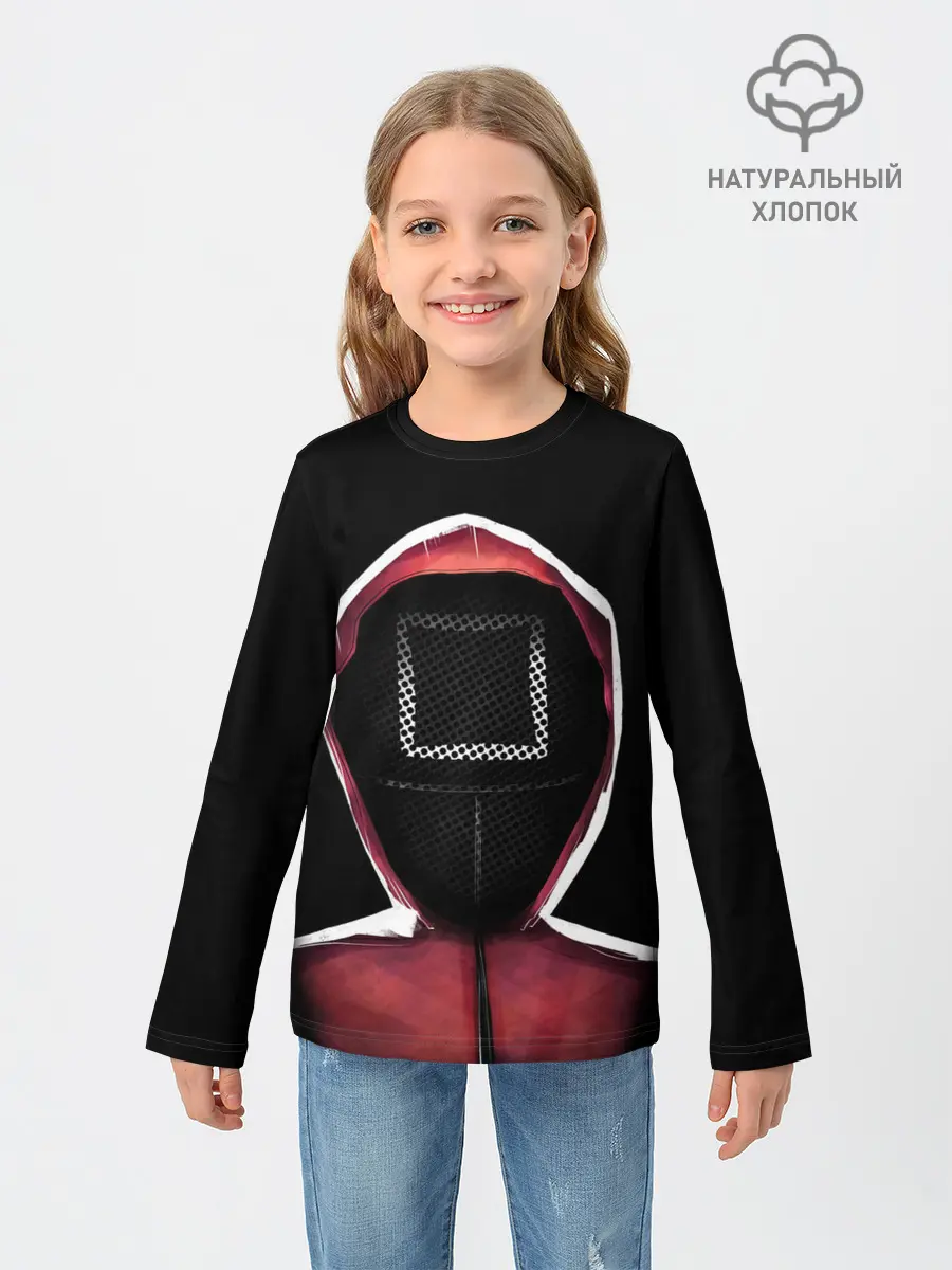 Детский лонгслив / КВАДРАТ | РУКОВОДИТЕЛЬ ОХРАНЫ