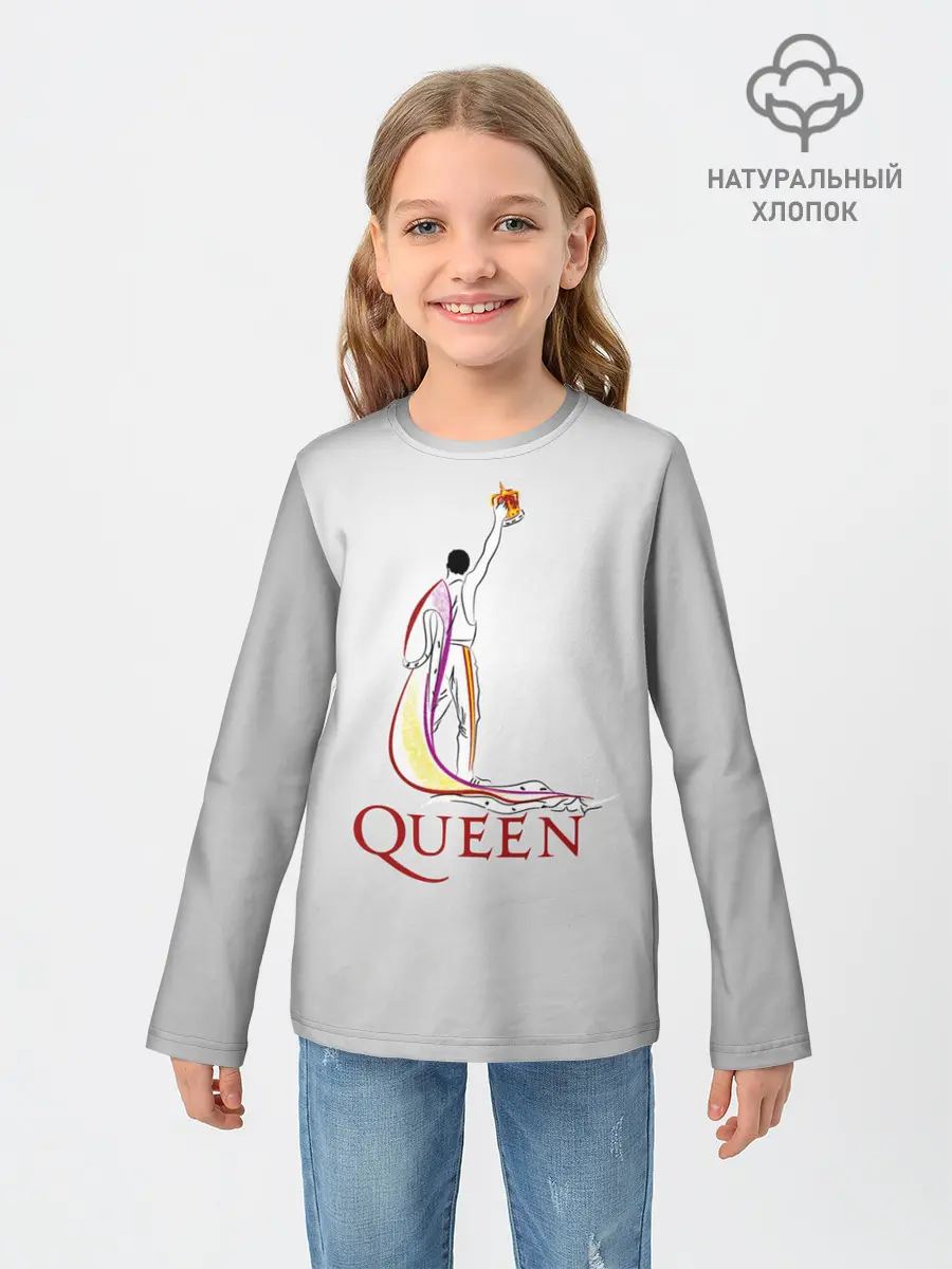 Детский лонгслив / Фредди Меркьюри - Queen