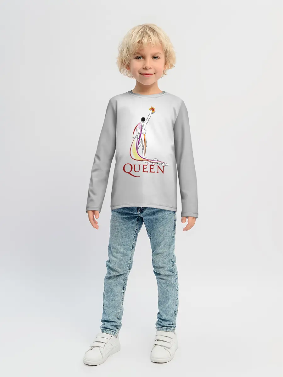 Детский лонгслив / Фредди Меркьюри - Queen