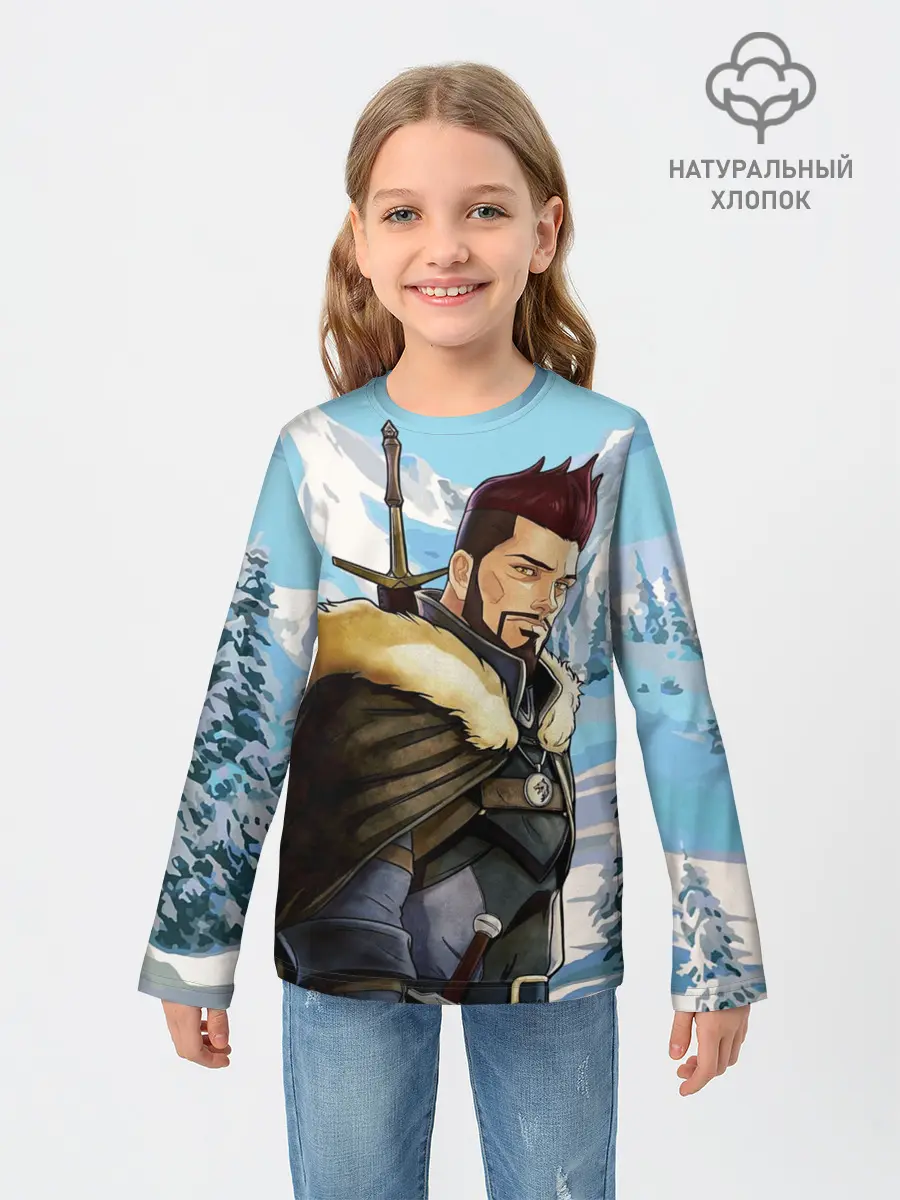 Детский лонгслив / Весемир, Ведьмак