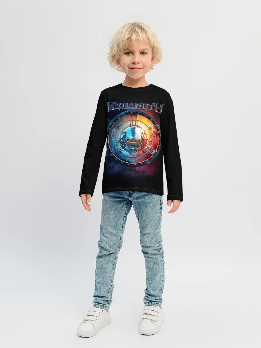 Детский лонгслив / Megadeth, Super Collider