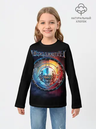 Детский лонгслив / Megadeth, Super Collider