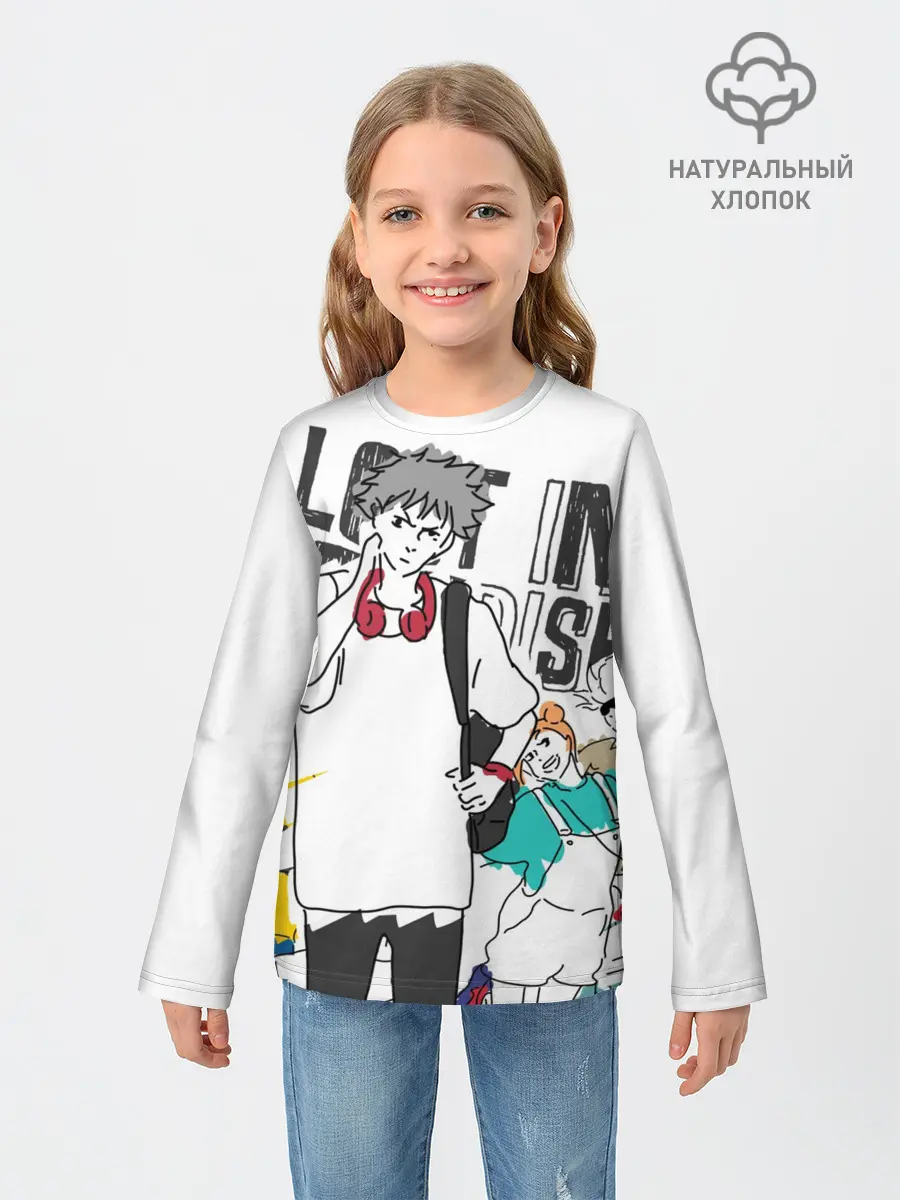 Детский лонгслив / Мегуми - Jujutsu Kaisen