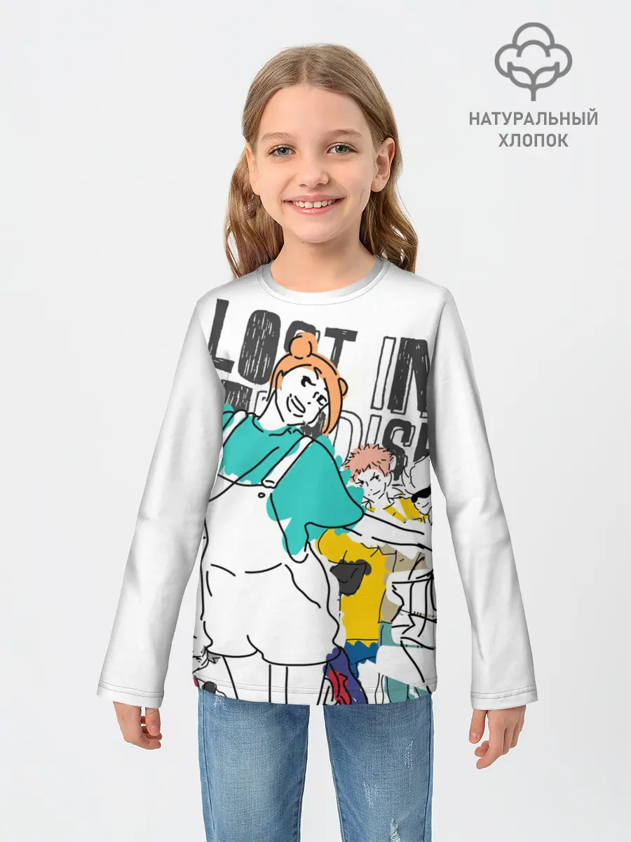 Детский лонгслив / Нобара Кугисаки - Jujutsu Kaisen