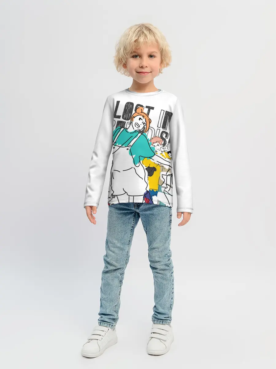 Детский лонгслив / Нобара Кугисаки - Jujutsu Kaisen