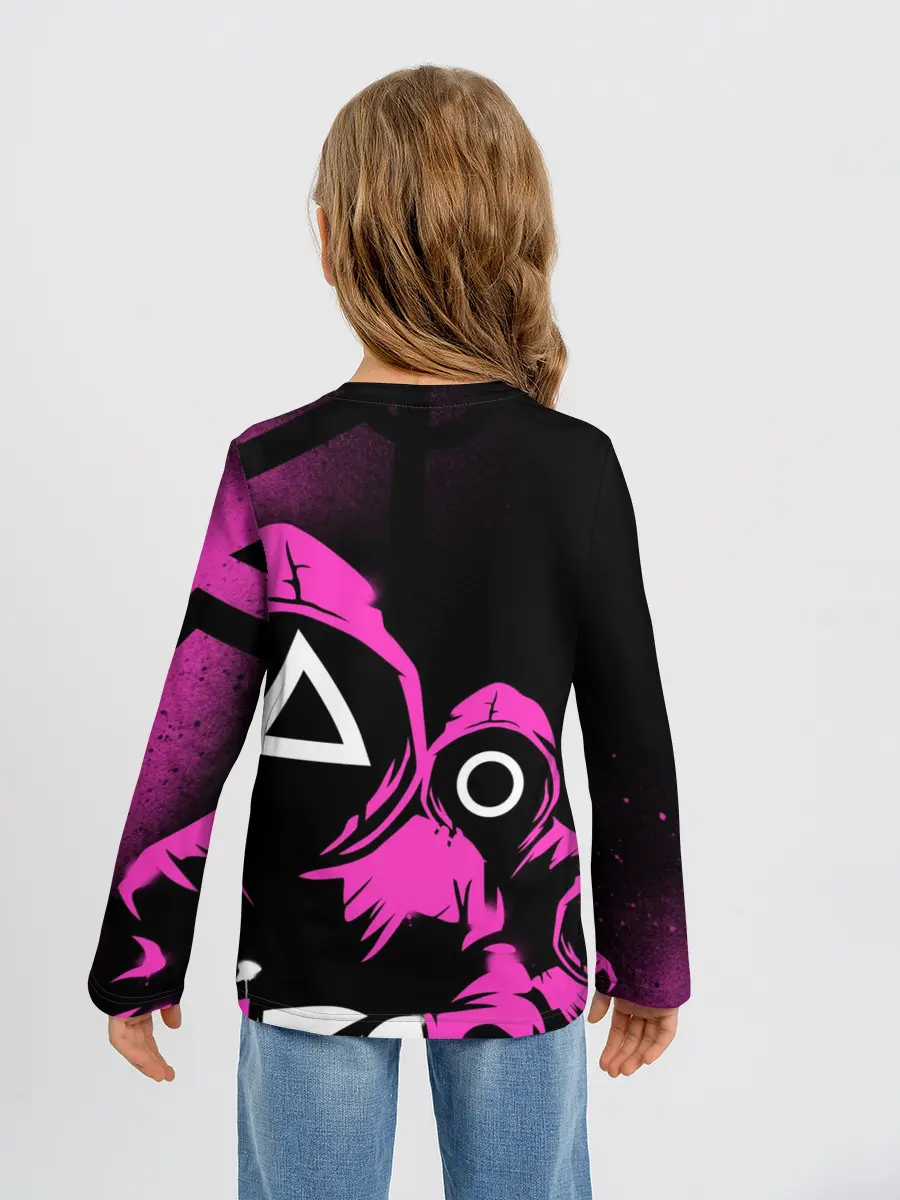 Детский лонгслив / Игра в кальмара