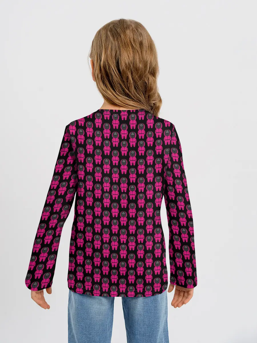 Детский лонгслив / СТРАЖИ | SQUID GAME