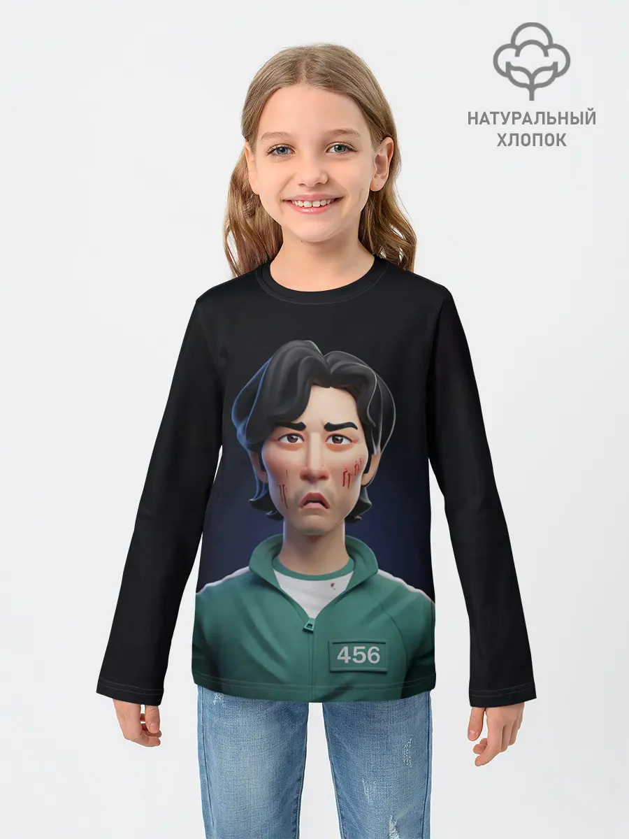 Детский лонгслив / Сон Ги Хун